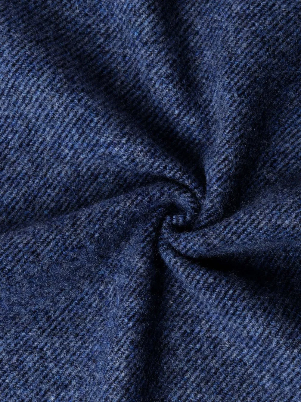 Hackett London Sjaal met franje Blauw