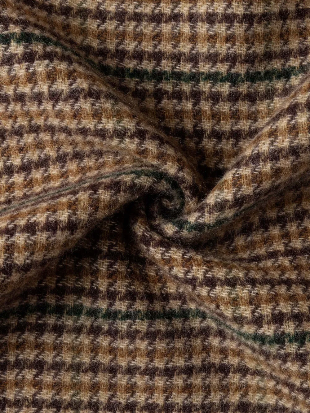 Hackett London Geruite sjaal Bruin