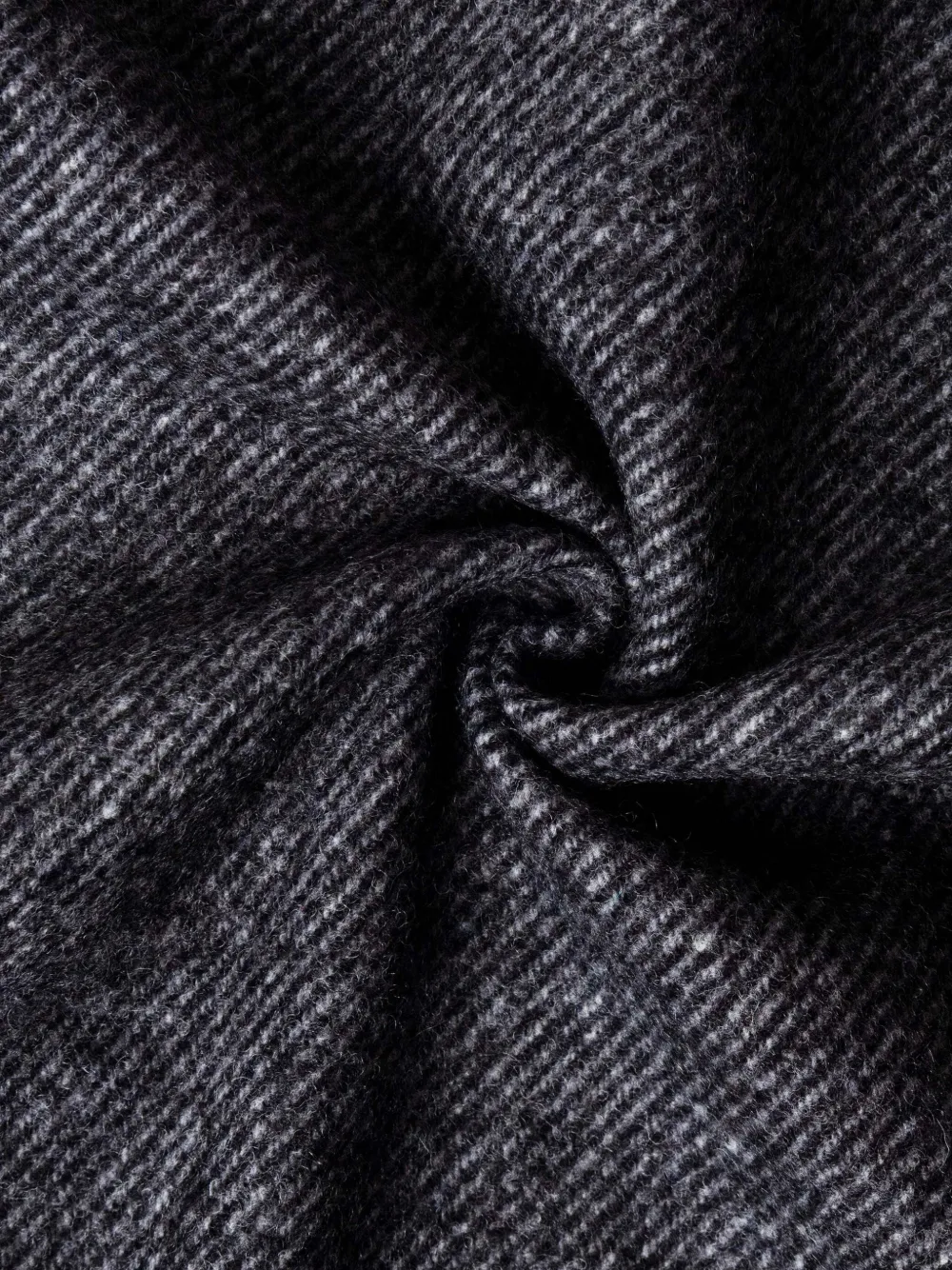 Hackett London Twill sjaal van kasjmier-wol Grijs