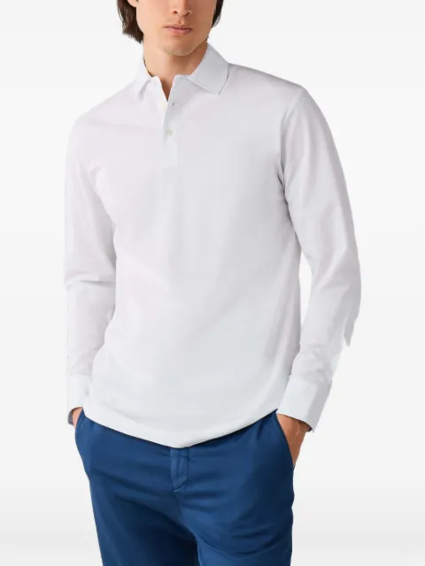 Hackett London long-sleeve polo shirt