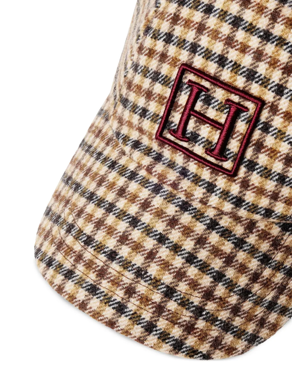 Hackett London Sjaal met geborduurd logo Beige