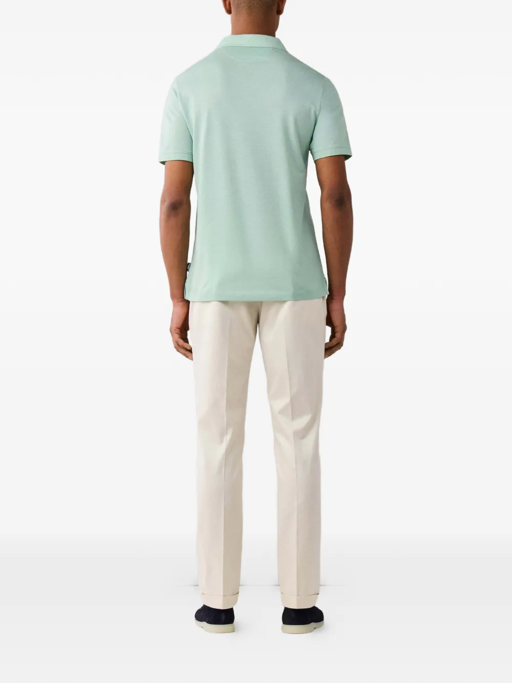 Hackett London Poloshirt met korte mouwen Groen