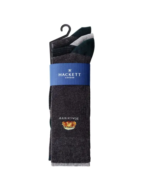 Hackett London Harry striped socks (pack of three)