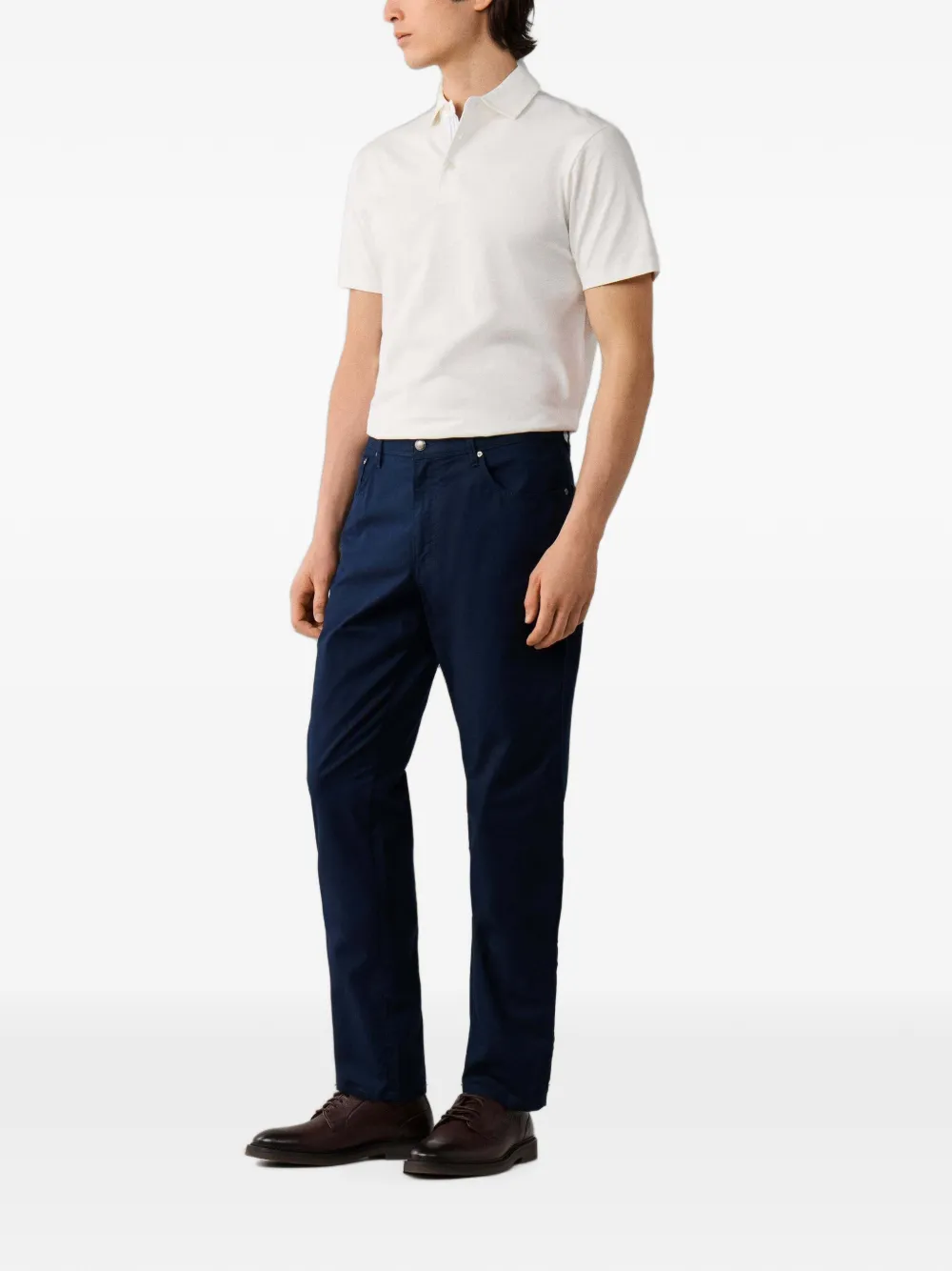 Hackett London Trinity 5 broek Blauw