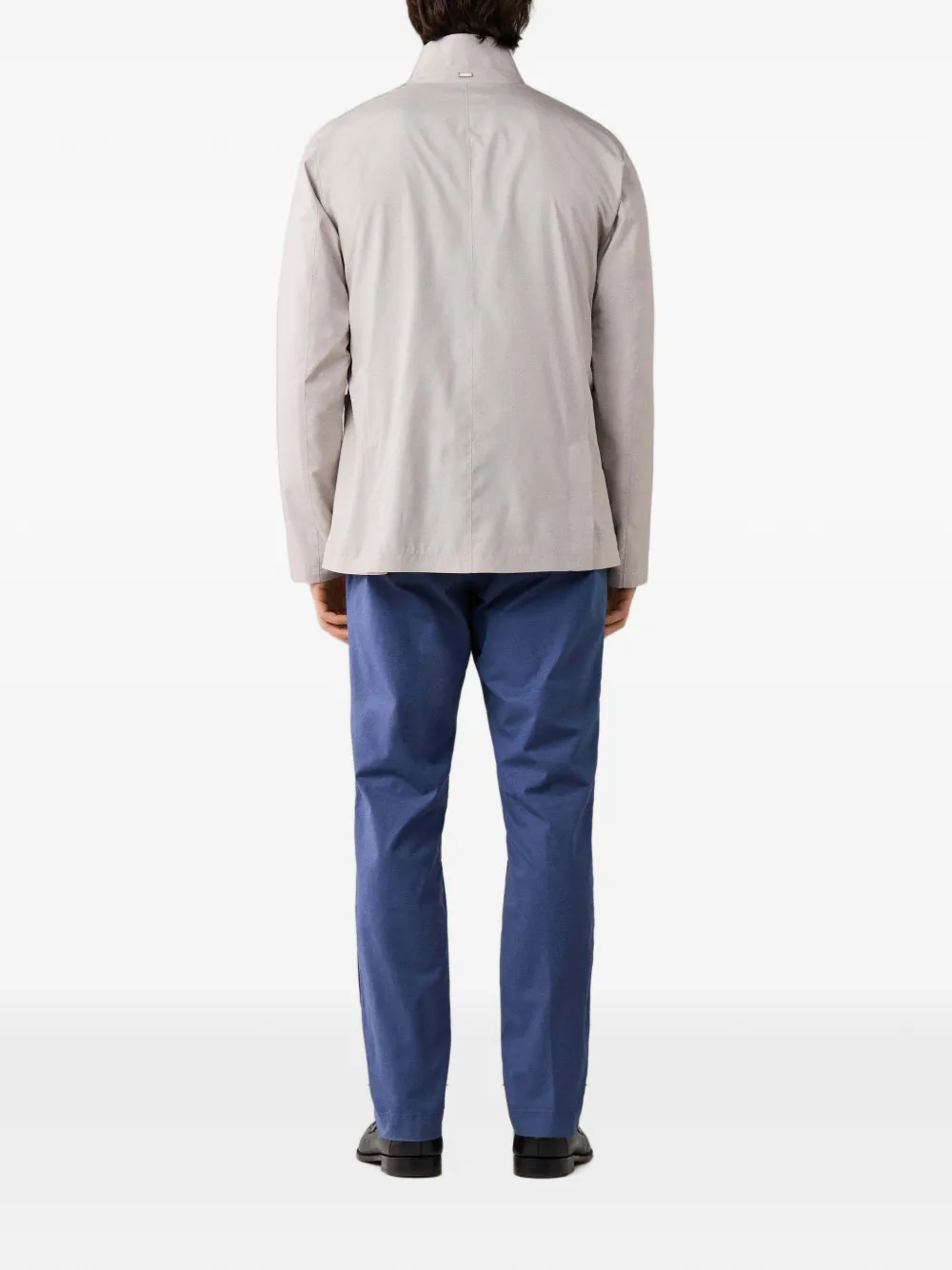 Hackett London Jack met borstzak Grijs