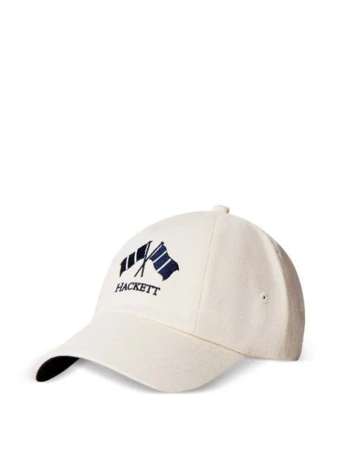 Hackett London kasket med broderet logo