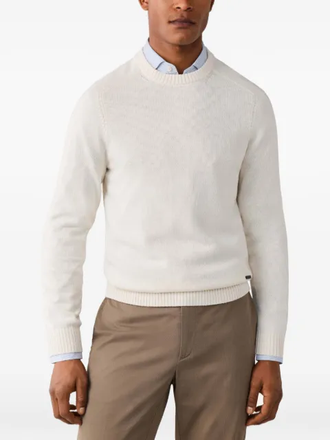 Hackett London Saddle Crew cotton sweater