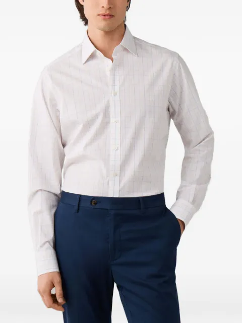 Hackett London camisa con cuadros estampados