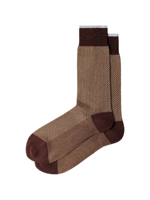 Hackett London herringbone socks
