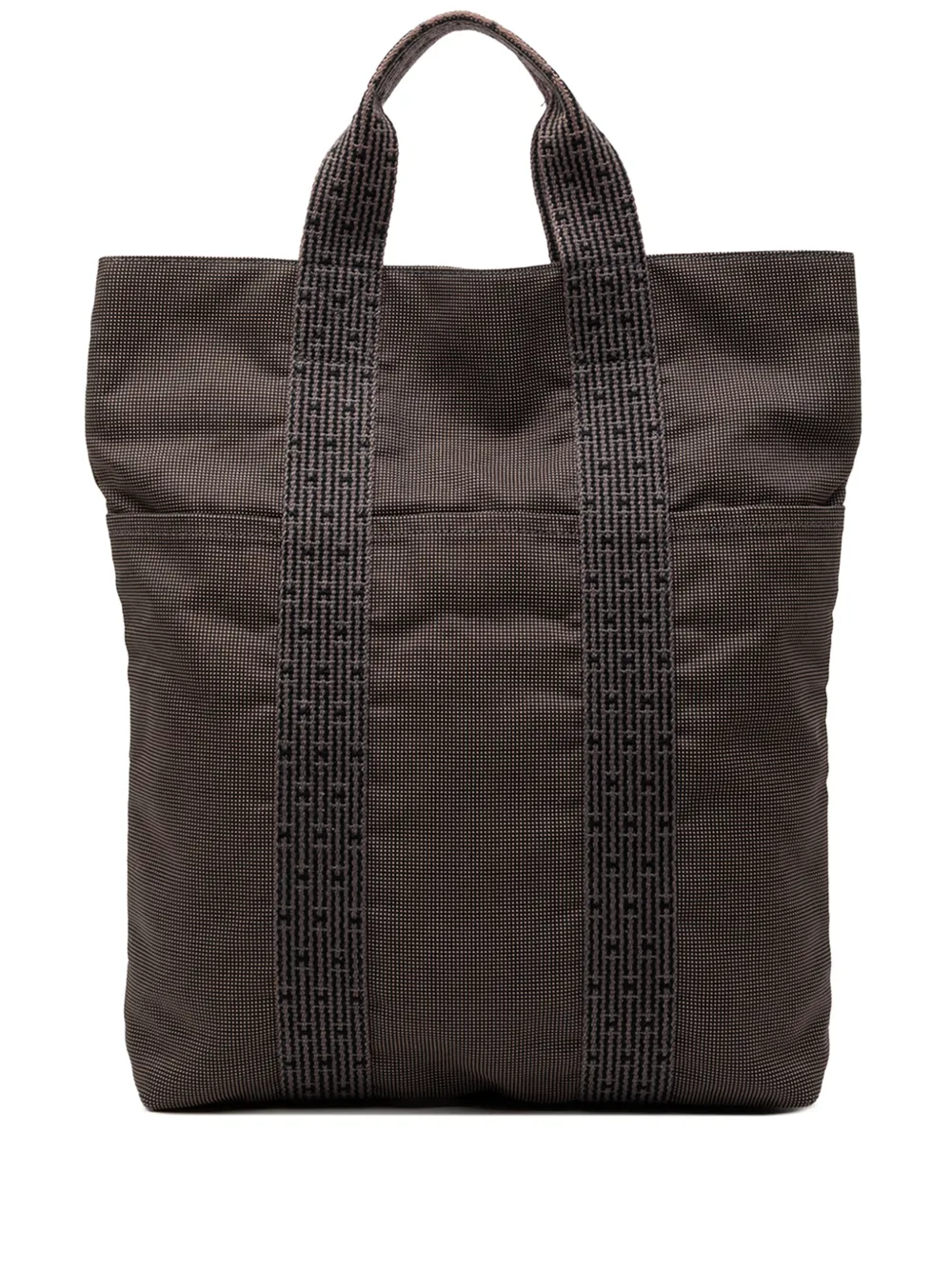 Hermès Pre-Owned 20th Century Canvas Herline Cabas tote bag - Grigio