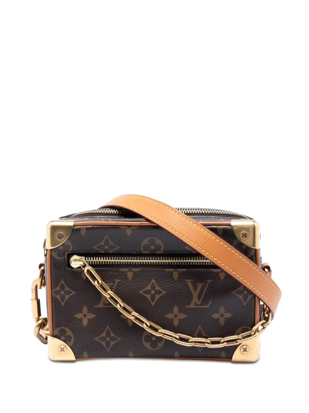 Louis Vuitton Pre-Owned 2019 Monogram Legacy Mini Soft Trunk crossbody bag - Marrone