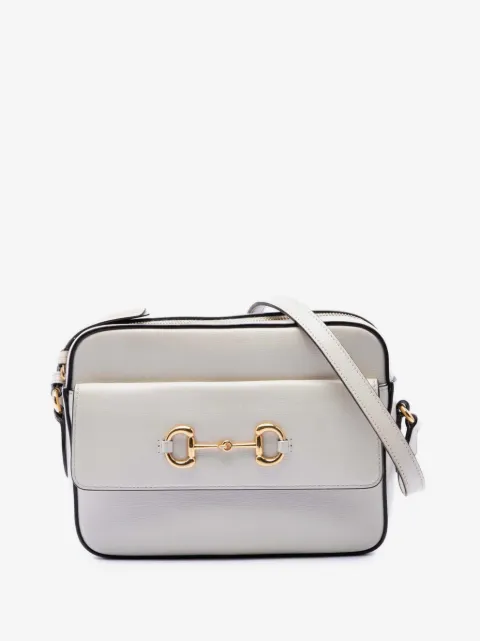 Gucci Pre-Owned 2016-2026 Small Leather Horsebit 1955 Camera Bag crossbody bag