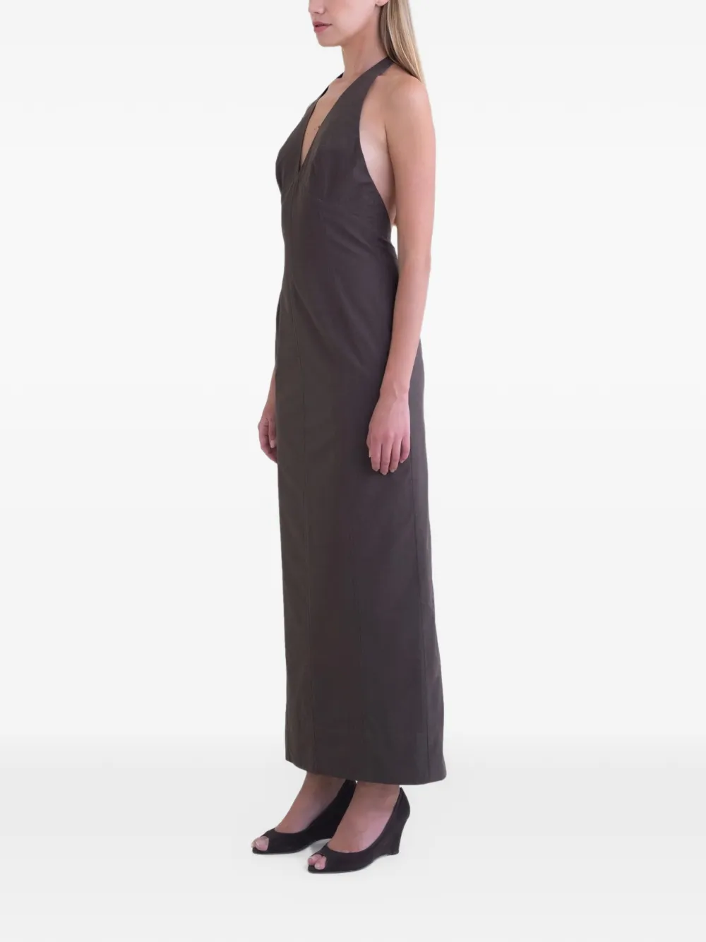 BELLE ANNA Maxi-dress Bruin
