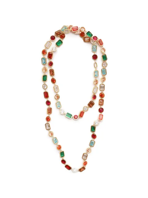 Izabel Display Mega cubic-zirconia-embellished long necklace