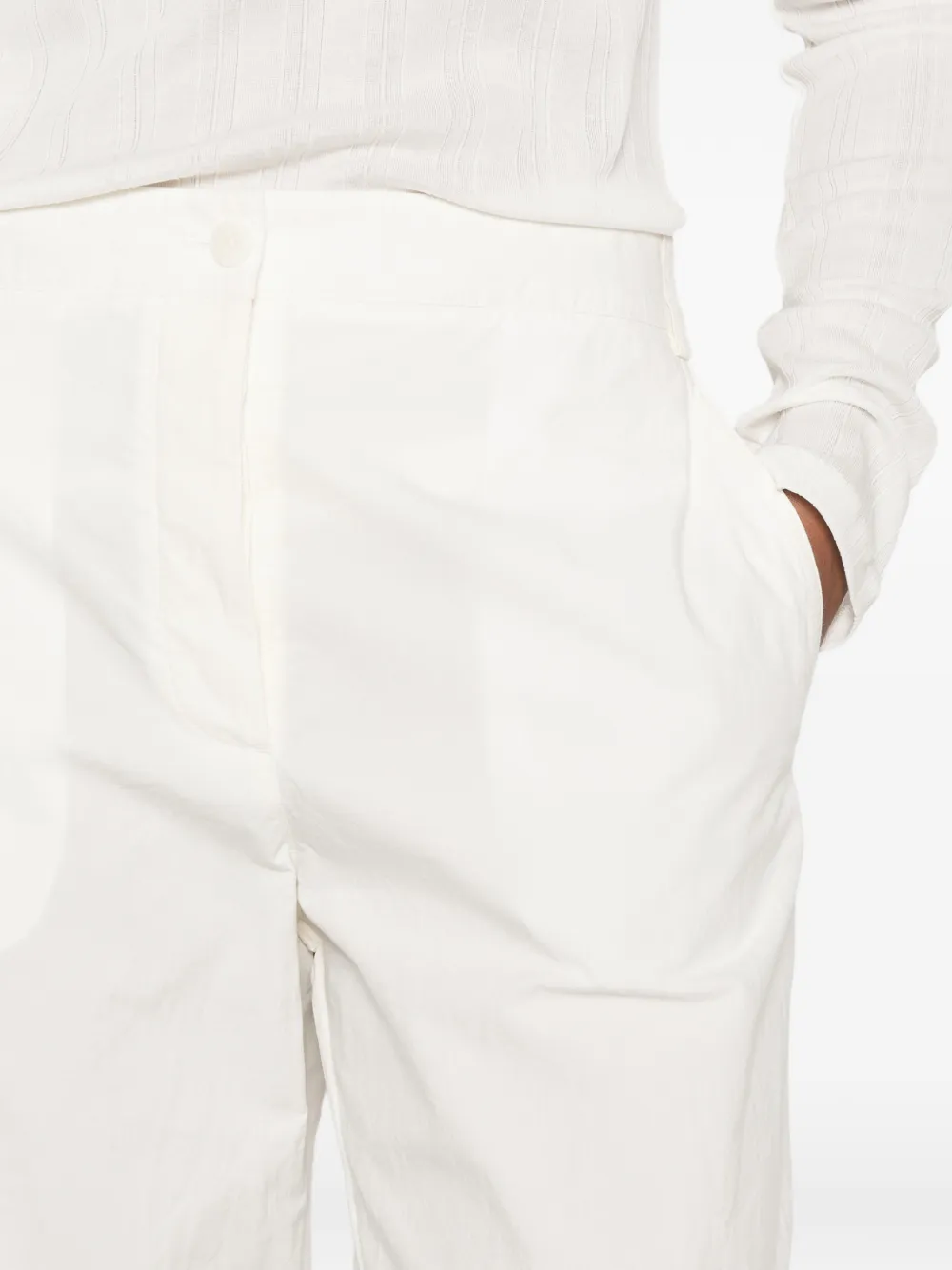The Row Fael straight broek Beige