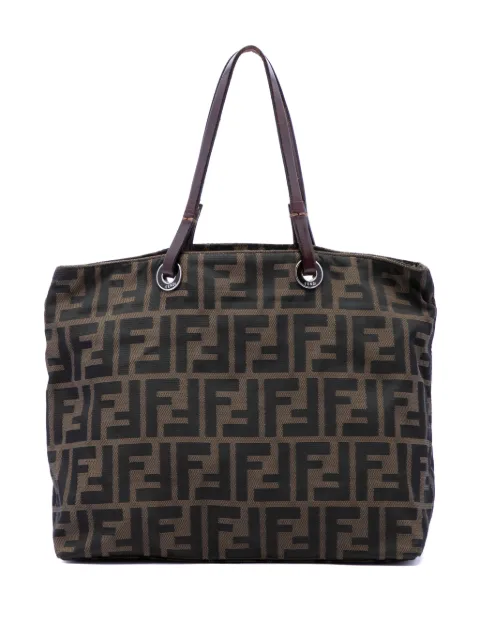 Fendi Pre-Owned Borsa tote in tela con motivo Zucca 2000-2010