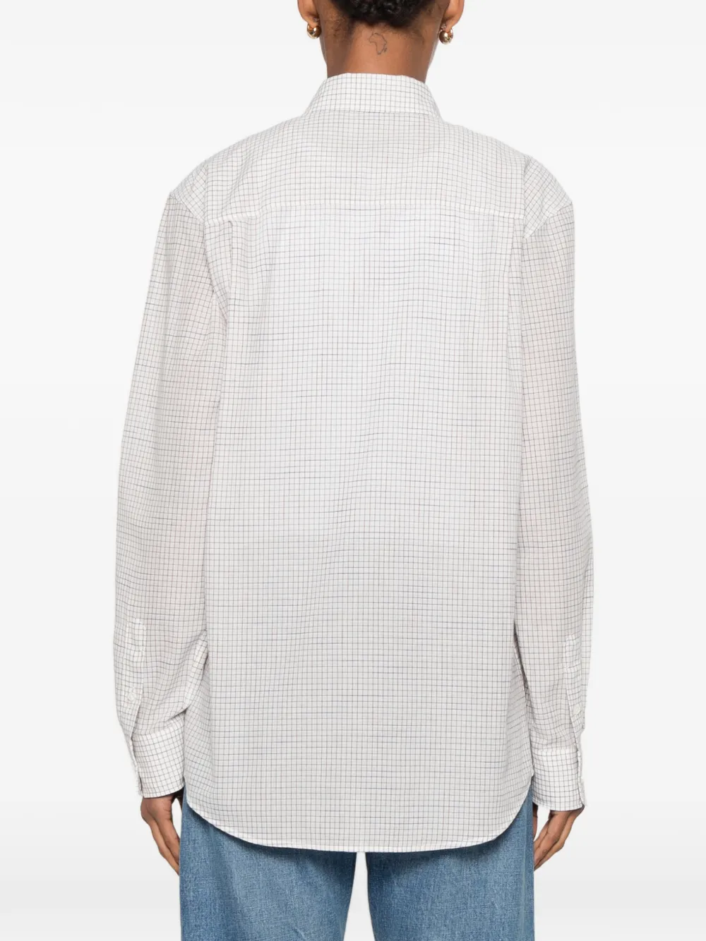 The Row Dalan blouse Wit