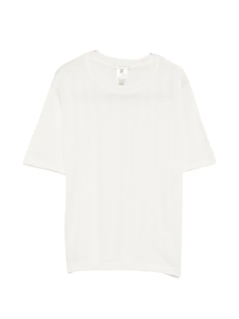 The Row Etina ribbed short-sleeve T-shirt
