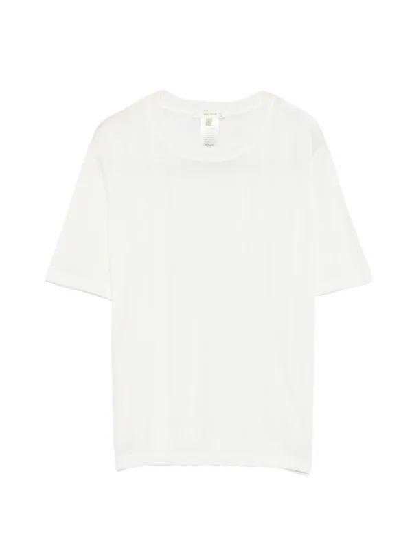 The Row Etina Short-sleeve T-shirt in Neutrals