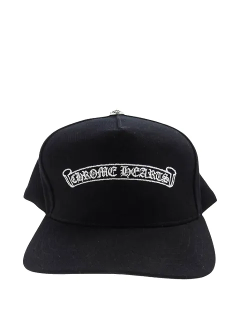 Chrome Hearts embroidered Scroll baseball hat
