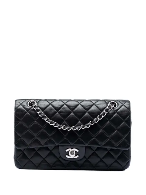 CHANEL Pre-Owned 2008-2009 Medium Classic Lambskin Double Flap shoulder bag