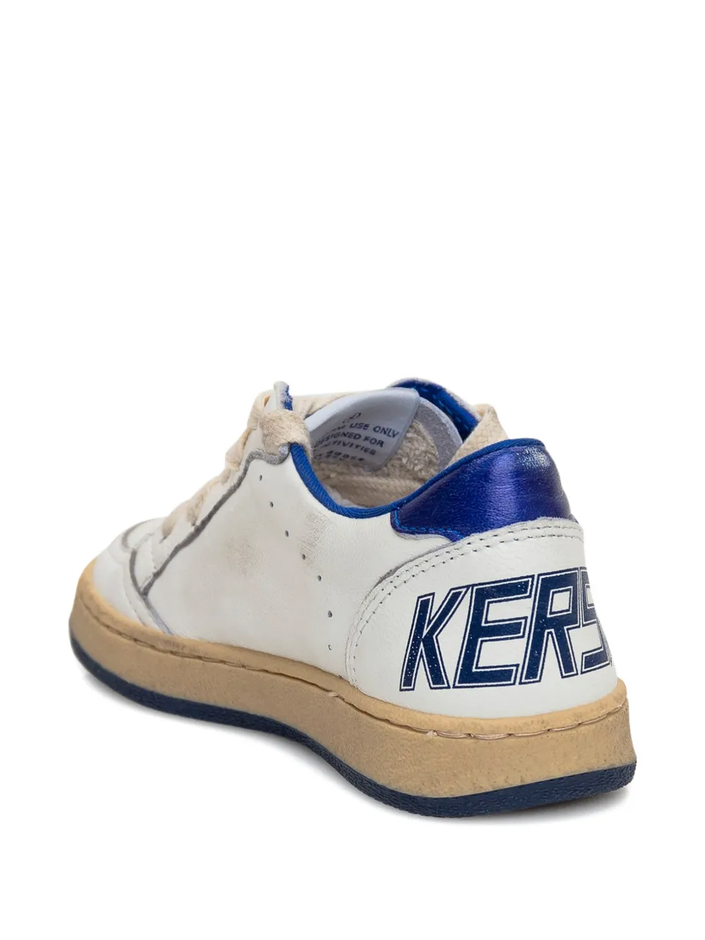Golden Goose Kids Ball Star sneakers Wit