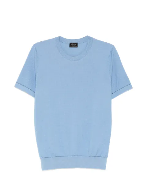 Brioni Sea Island piqué cotton T-shirt