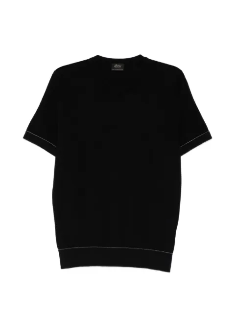 Brioni Sea Island piqué cotton T-shirt