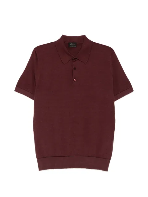Brioni short-sleeve polo shirt