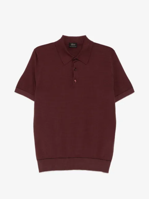 Brioni short-sleeve polo shirt