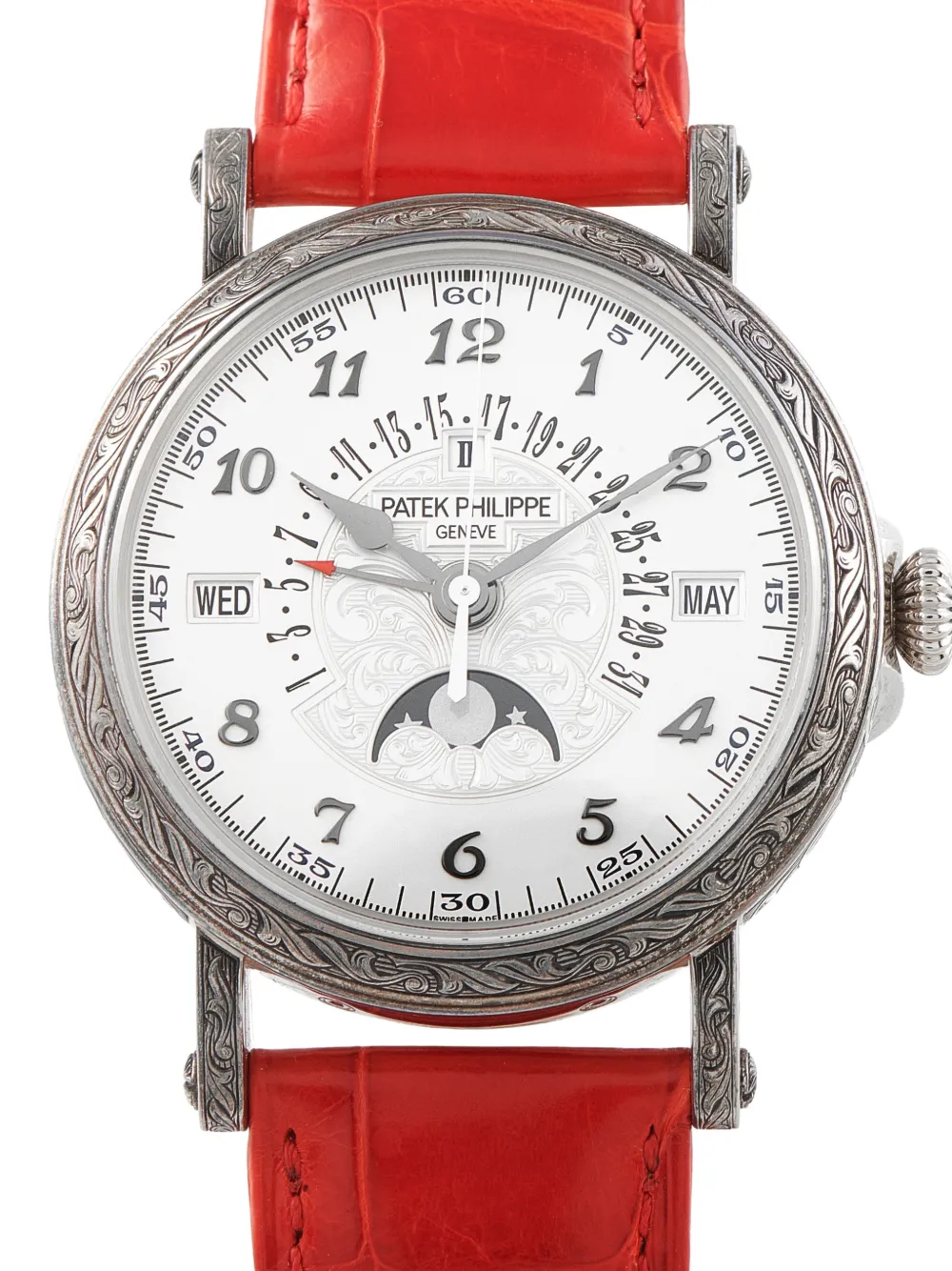 Patek Philippe Pre-Owned Grand Complications Rare Handcrafts 38mm watch - Argento