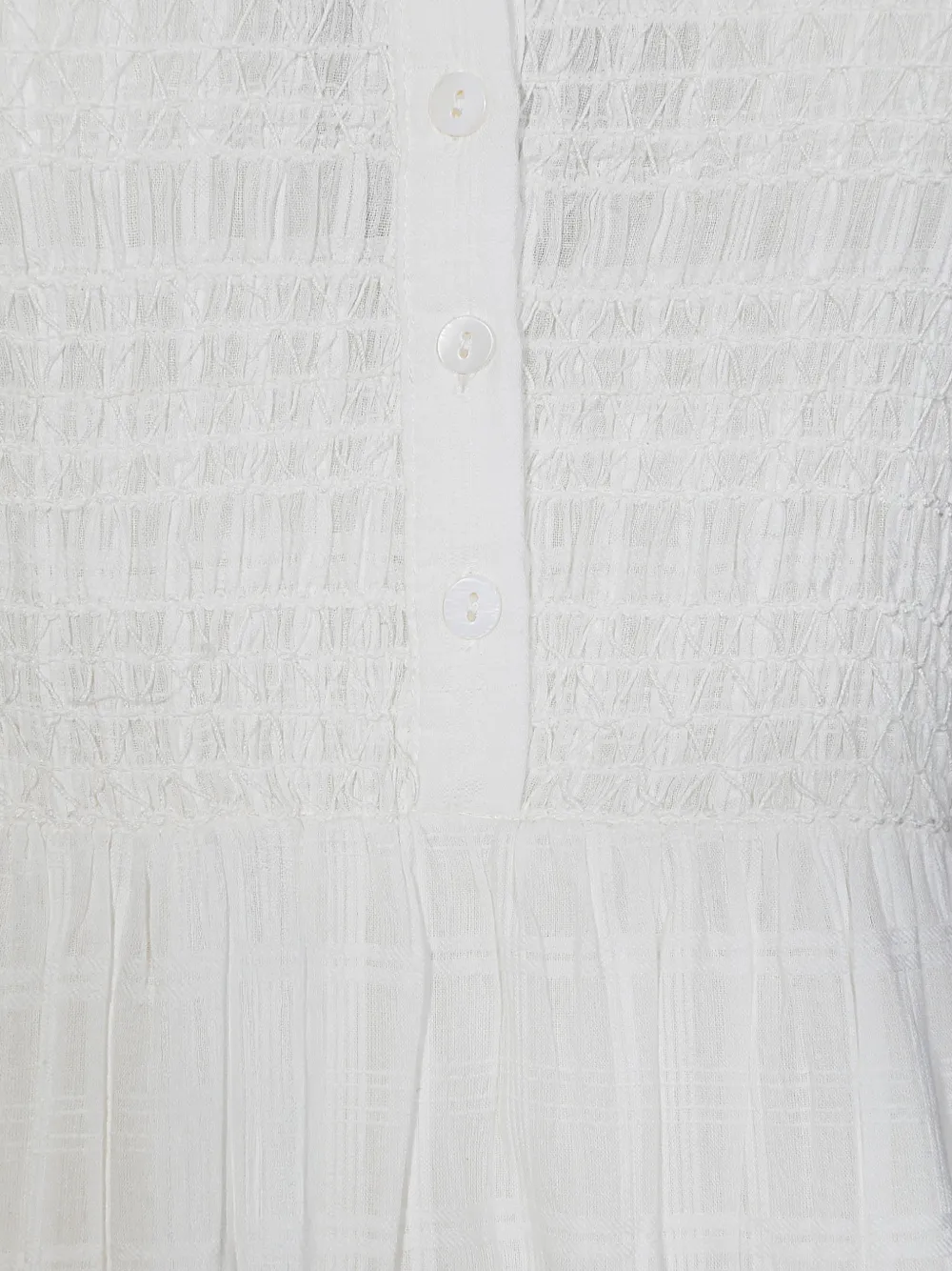 MAISON HOTEL Flared jurk Wit