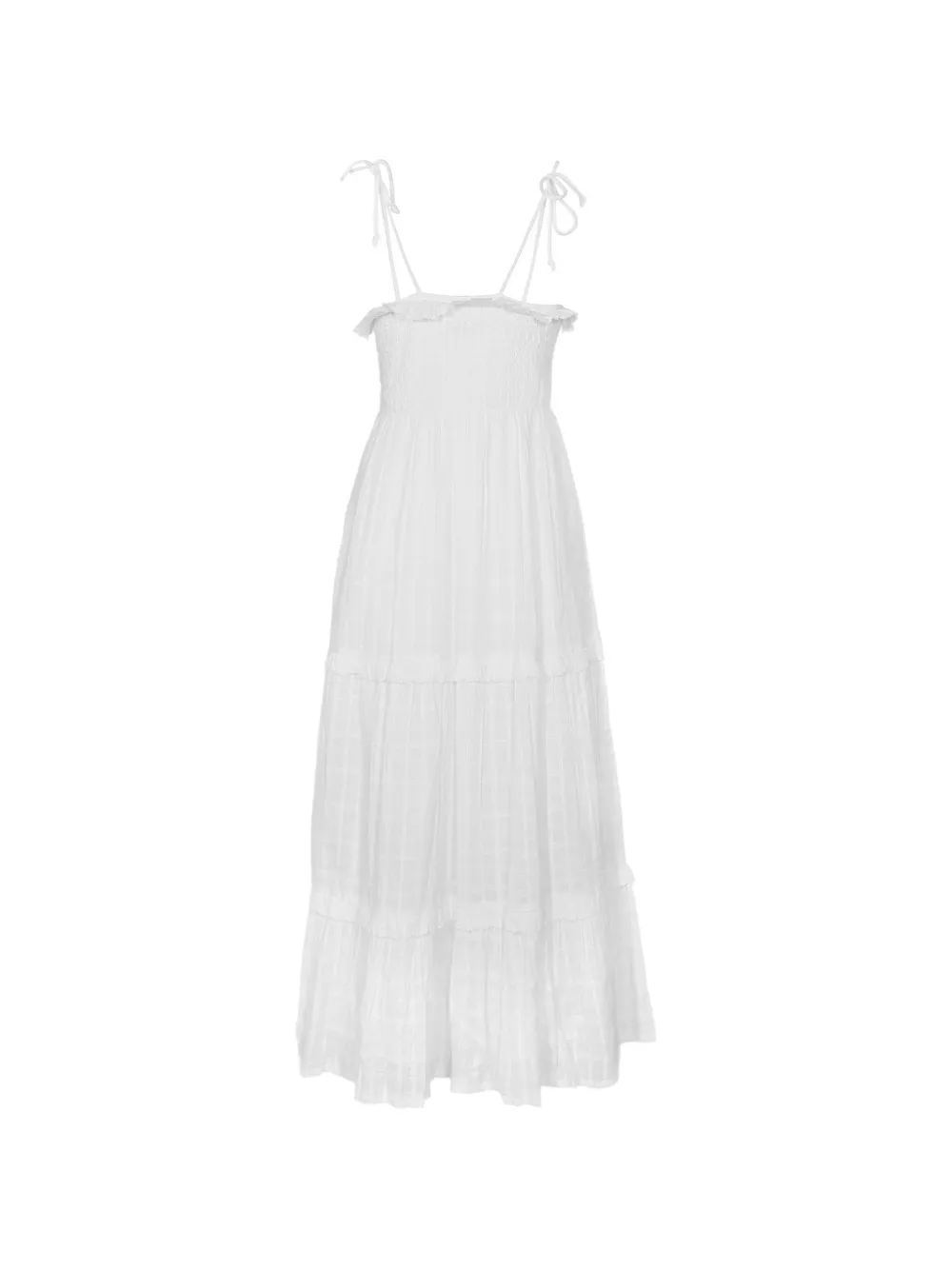 MAISON HOTEL Flared jurk Wit