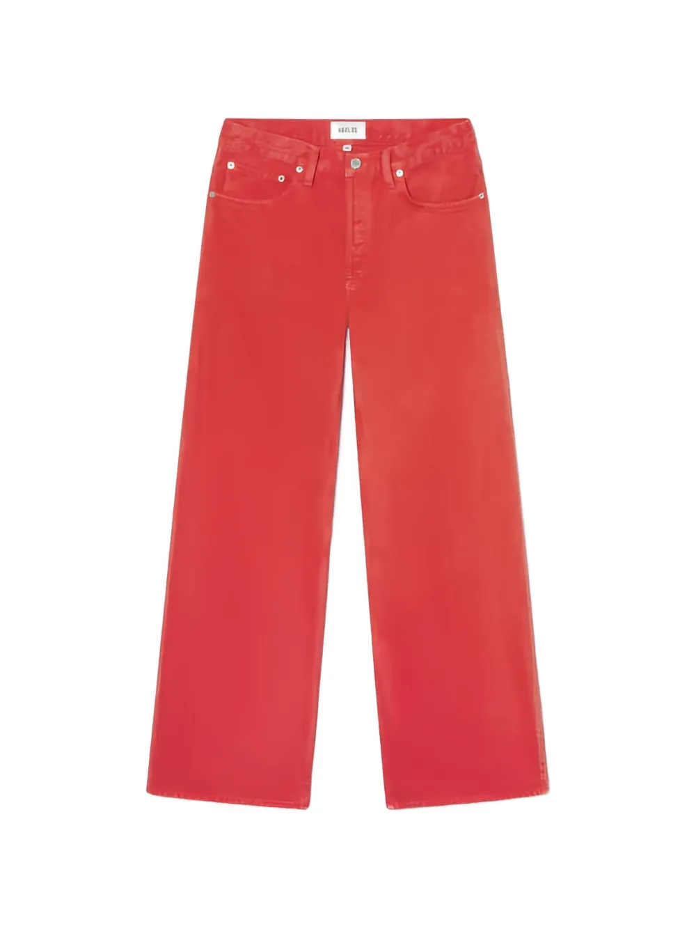 AGOLDE Arc wide-leg jeans - Rosso