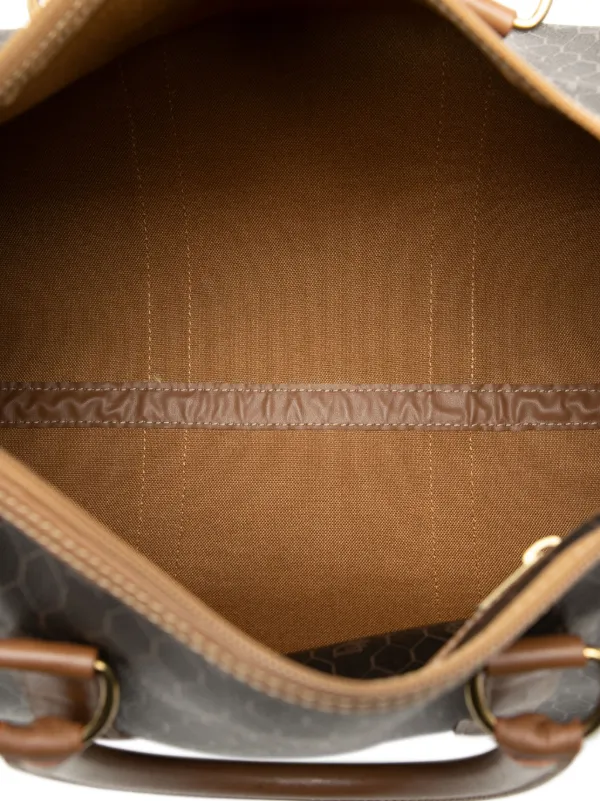 Christian Dior Pre-Owned 20th Century Honeycomb Coated Canvas