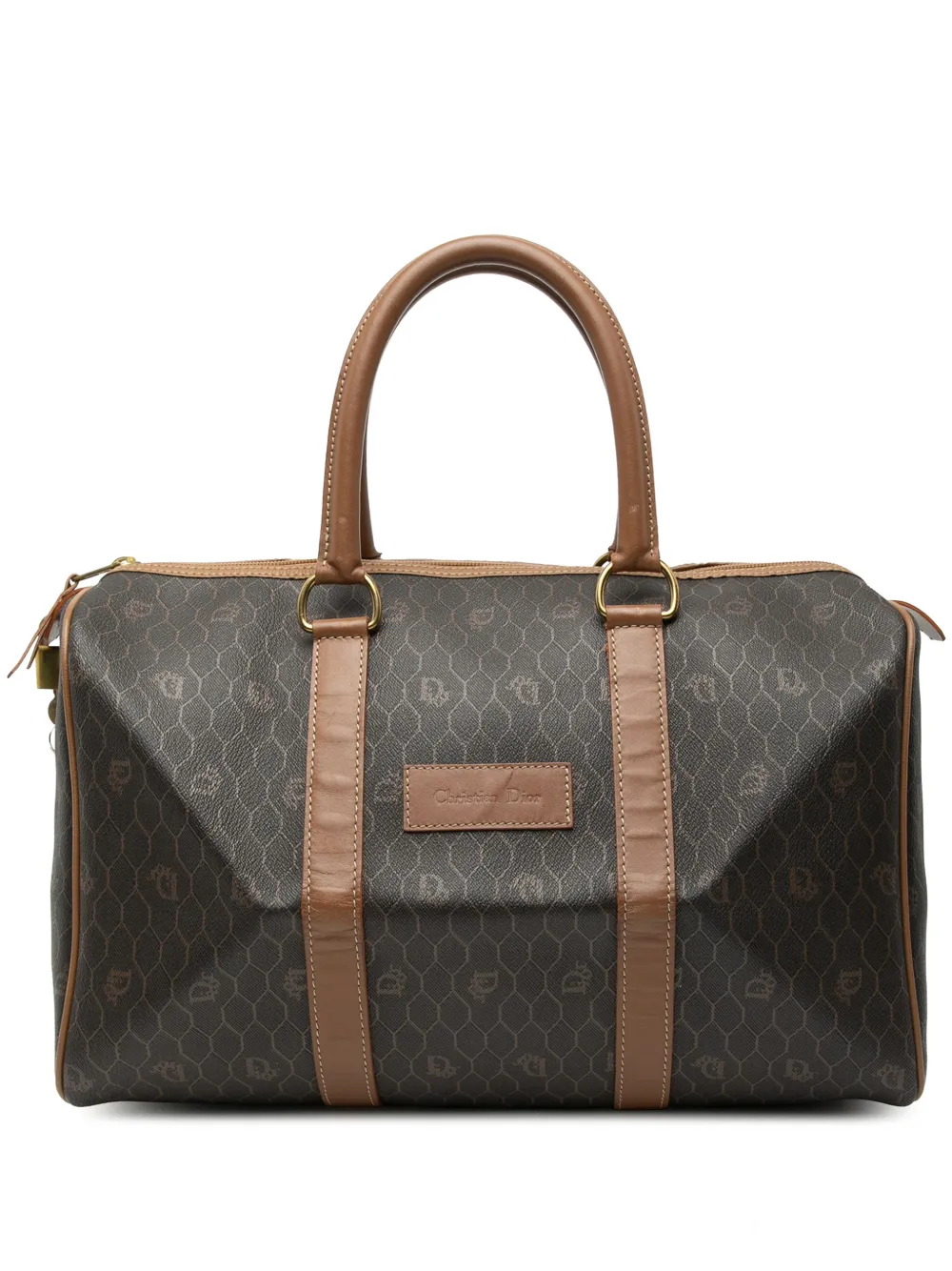 Christian Dior Pre-Owned 20th Century Honeycomb Coated Canvas