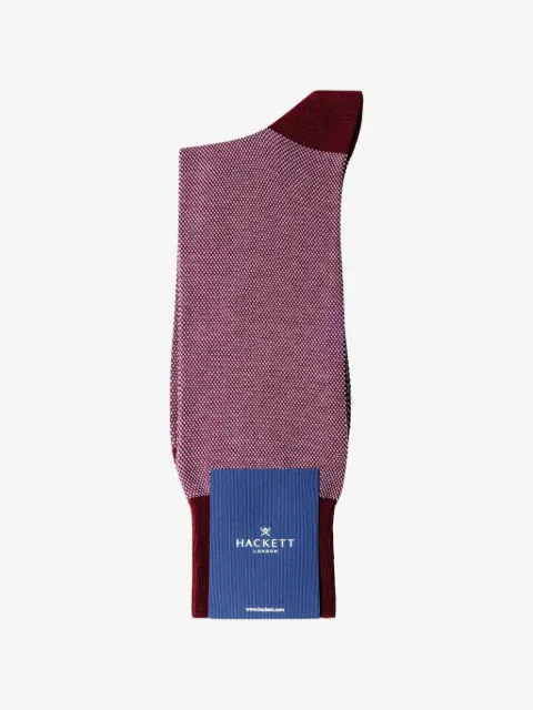 Hackett London bird's-eye socks