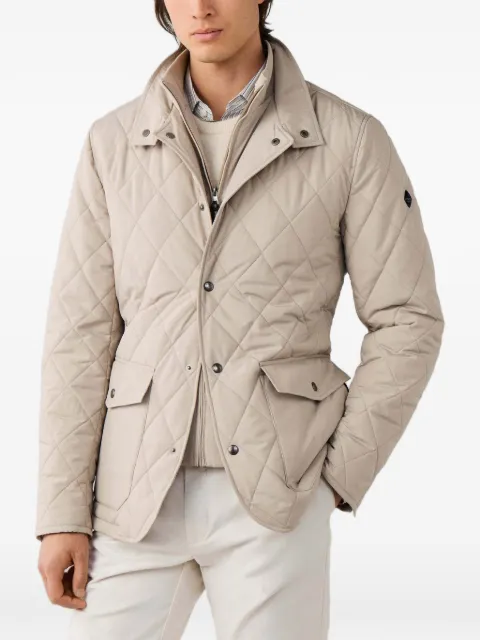Hackett London Paddock 绗缝填充夹克
