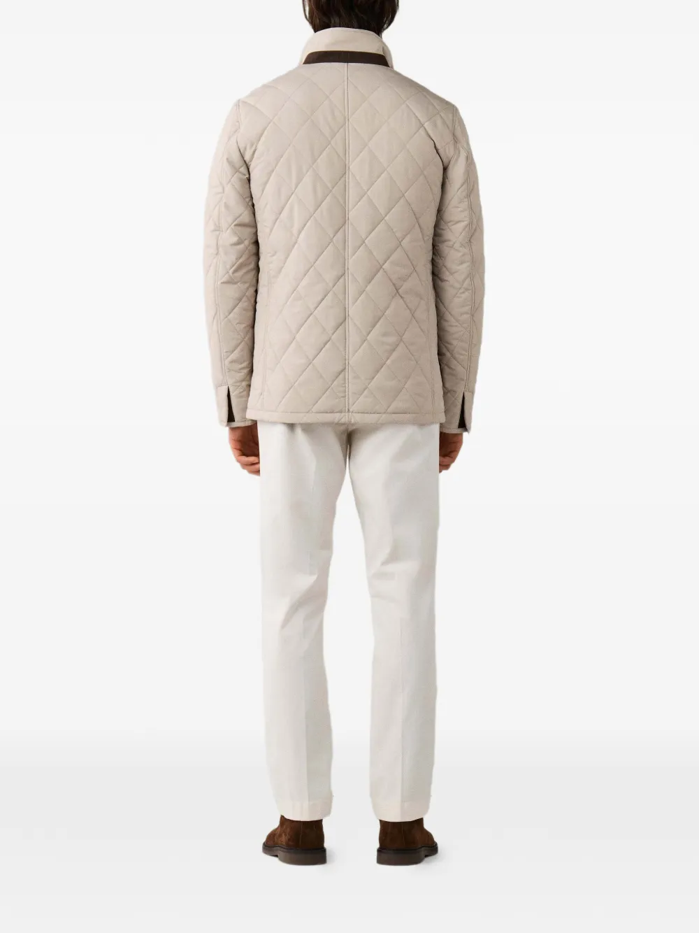 Hackett London Paddock gewatteerd jack Beige
