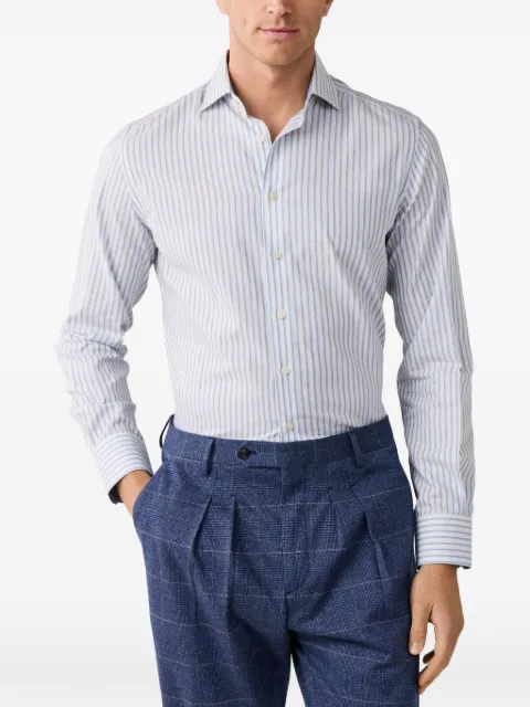 Hackett London chemise en coton à larges rayures