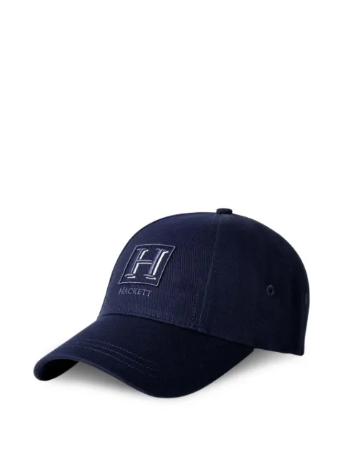 Hackett London logo-embroidered cap