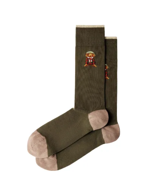 Hackett London Harry embroidered socks