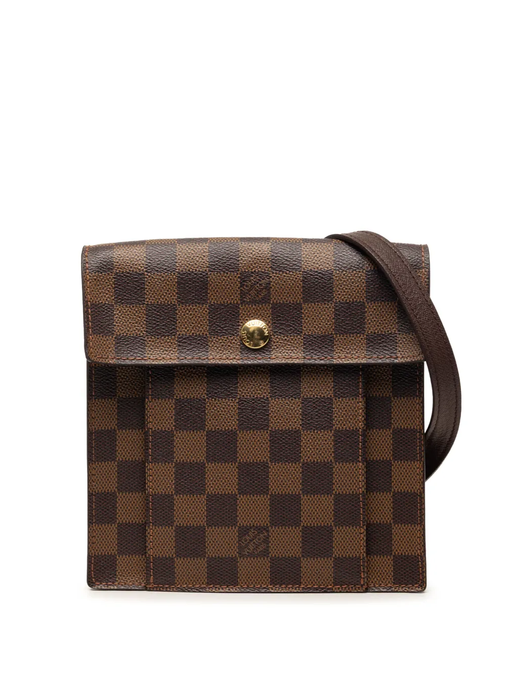 Louis Vuitton Pre-Owned 2003 Damier Ebene Pimlico crossbody bag - Marrone