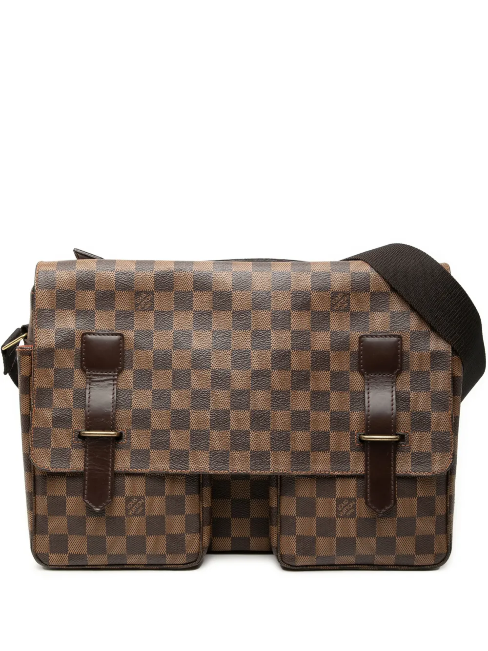 Louis Vuitton Pre-Owned 2000-2010 Damier Ebene Broadway satchel - Marrone