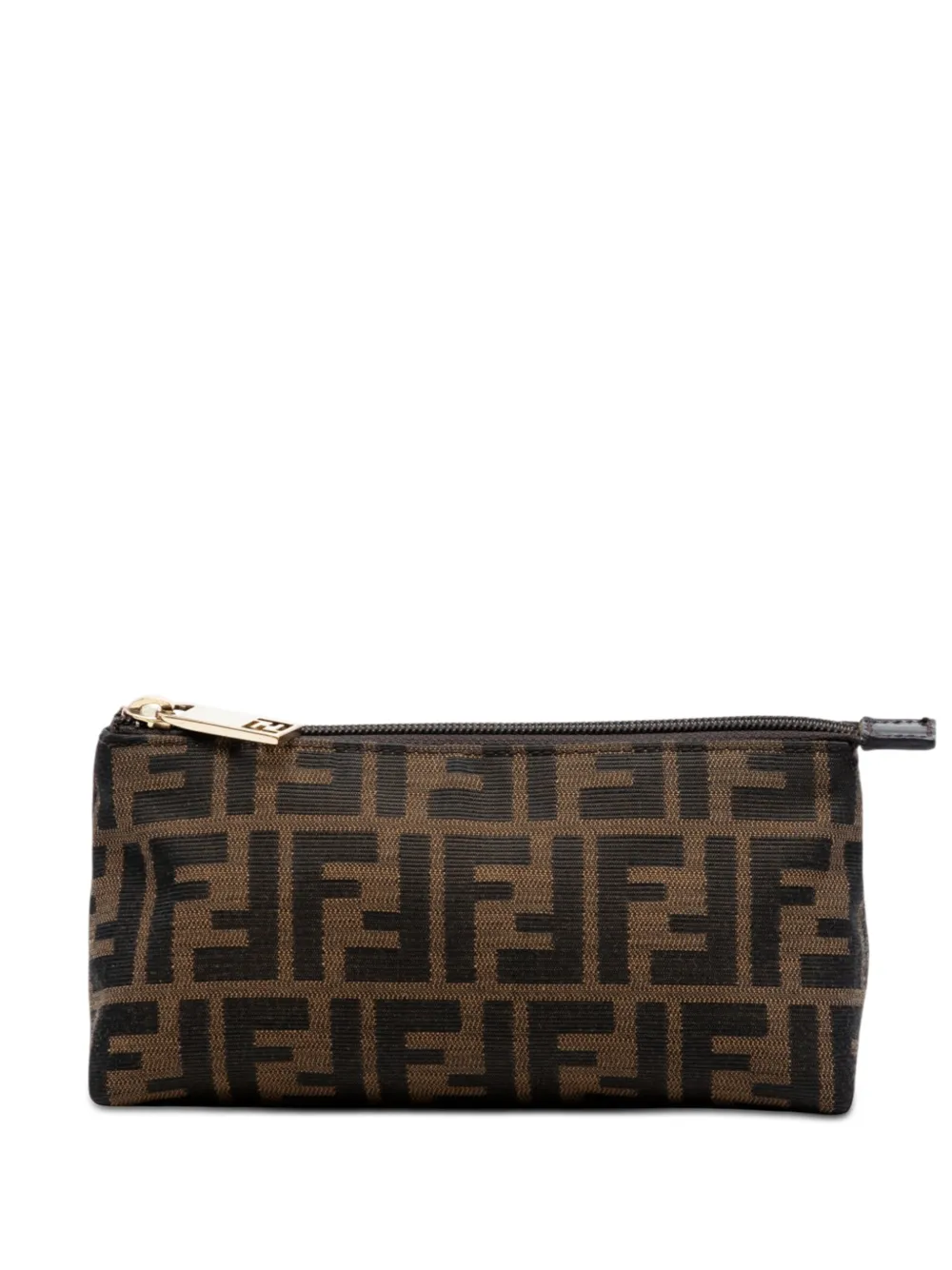 Fendi Pre-Owned 2000-2010 Zucca Canvas pouch - Marrone