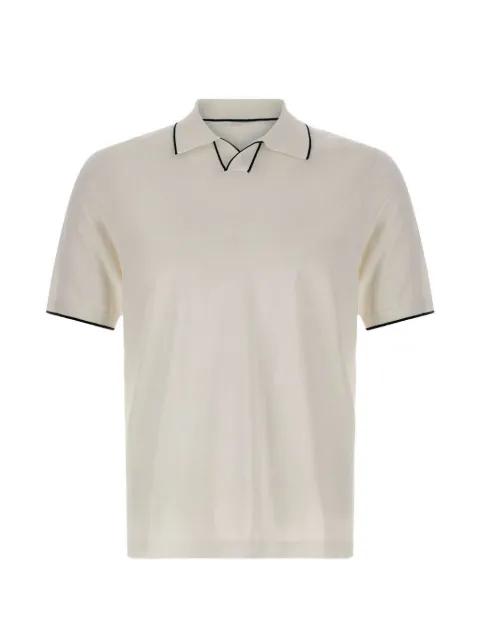 Kangra camiseta con ribetes en contraste
