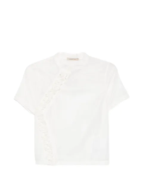 Paloma Wool Gaspar ruffle-trimmed short-sleeve blouse