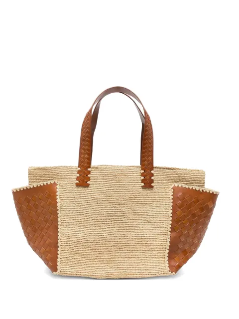DRAGON DIFFUSION x Sovani woven tote bag