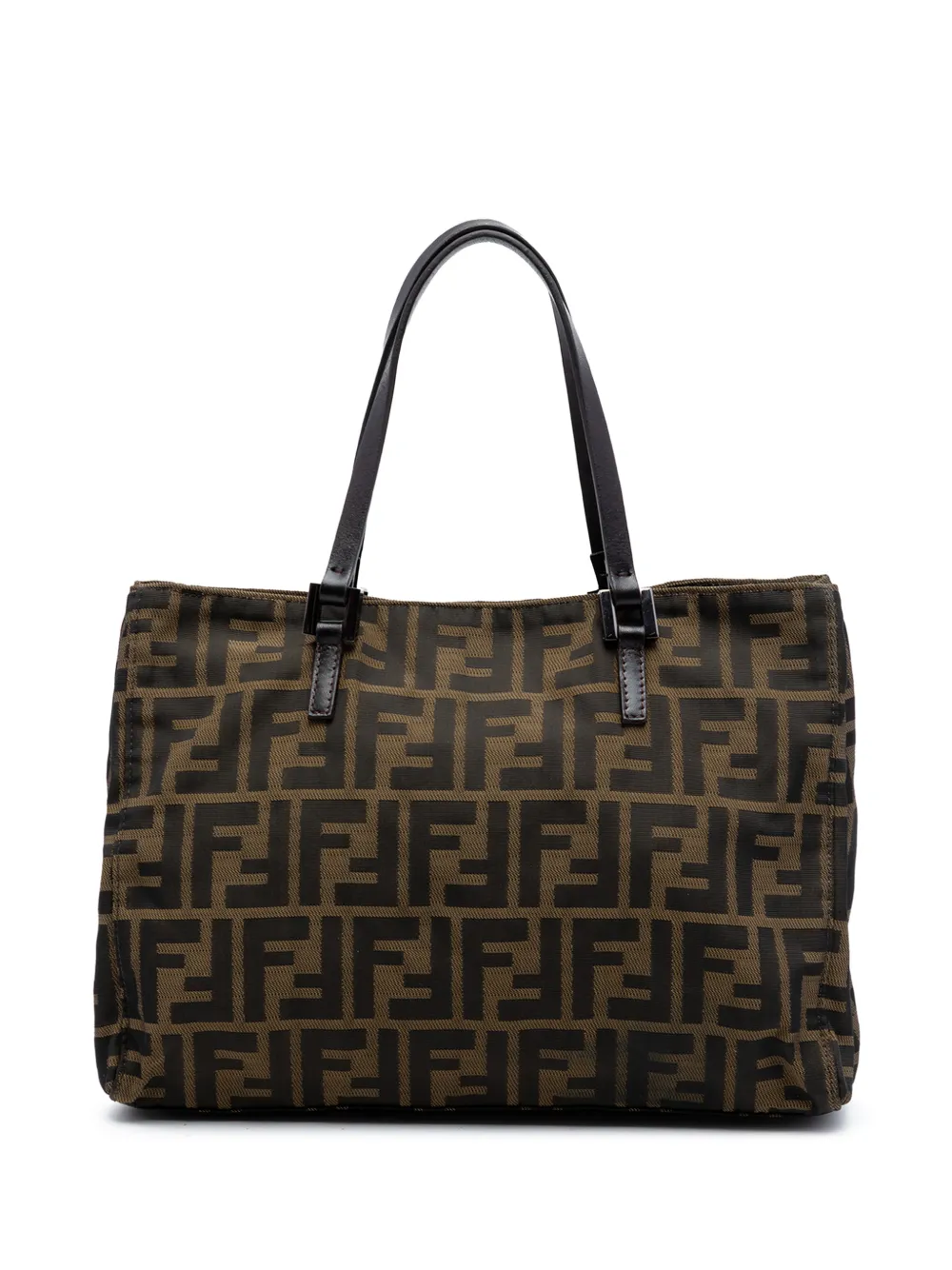 Fendi Pre-Owned 2000-2010 Zucca Canvas tote bag - Marrone