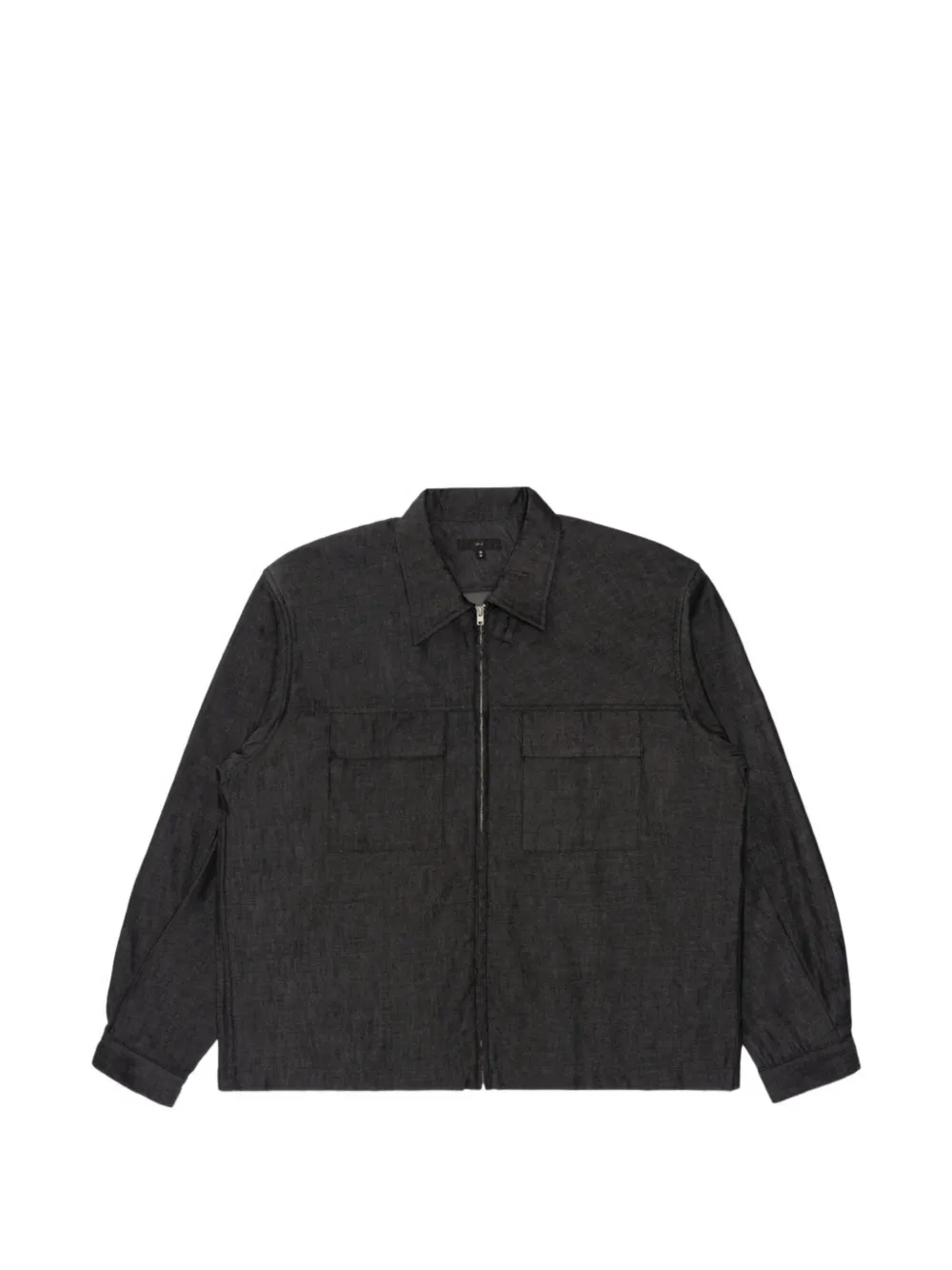 Lady White Co. Joliet chambray shirt - Schwarz
